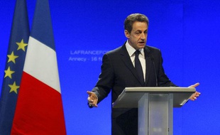 Meeting de Nicolas SARKOZY à Annecy, le 17 février 2012