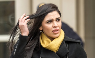 Emma Coronel, ex-reine de beauté mexicaine, à New York en 2017.