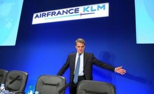 Le PDG d'Air France Alexandre de Juniac le 24 juillet 2015 à Paris