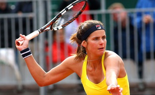 L'Allemande Julia Goerges à Roland-Garros le 26 mai 2014.