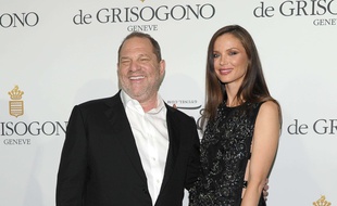 Harvey Weinstein et Georgina Chapman à Cannes.