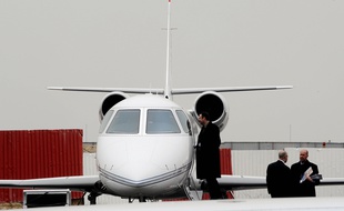 Un jet privé en 2014 (Illustration)
