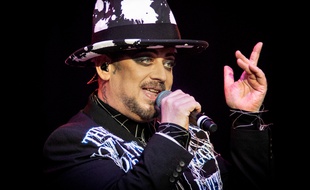 Le chanteur Boy George