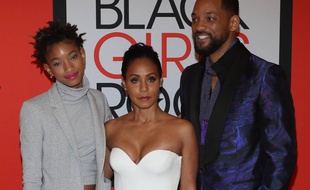La famille Smith presque au complet : Willow, Jada Pinkett sa mère, et Will, son père