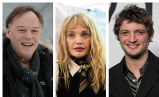 Christophe Gans, Arielle Dombasle et Niels Schneider, membre du jury long-métrage du 27e Festival de Gérardmer.