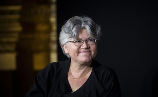 La sociologue Dominique Méda, en 2017 à Paris.
