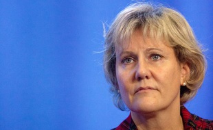 Nadine Morano, le 24 janvier 2013, au siège de l'UMP, à Paris.