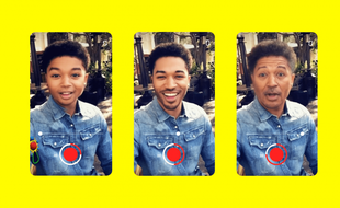 Snapchat introduit un filtre vieillissant