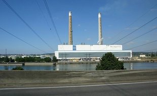 La centrale EDF de Porcheville (Yvelines).