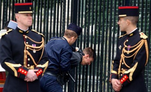 Maxime Brunerie, 25 ans au moment de son arrestation, en 2002