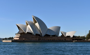 Vue de l'Opéra de Sydney en Australie.