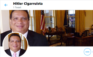 Hitler Cigarruista, journaliste panaméen de 50 ans, a pu ouvrir un compte sur Twitter et Linkedin, mais pas sur Facebook et Google.