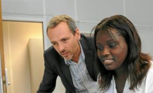Renaud et Yacine devenus collègues.