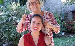 Brigitte Garrette a accueilli Alejandra Lopez Marin, étudiante Erasmus, dans son domicile à Bordeaux.
