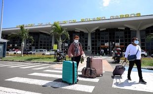 L'aéroport Roland-Garros à Saint-Denis de La Réunion.