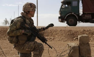 Un soldat américain en Irak (illustration).
