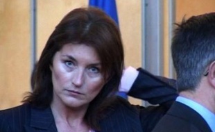 Cécilia, l'ex-épouse de Nicolas Sarkozy.
