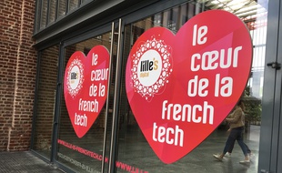Lille, le 30 mai 2017 - Le parc Euratechnologies, label French Tech