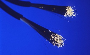 Illustration de fibre optique