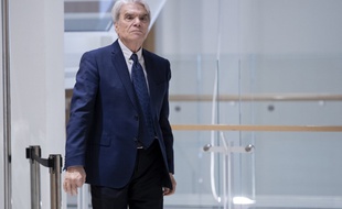 Bernard Tapie, le 21 mars 2019, au tribunal de Paris.