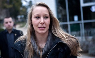Marion Le Pen, le 14 mars 2010 à Saint-Cloud.