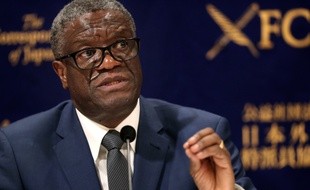 Le Prix Nobel de la paix congolais Denis Mukwege.