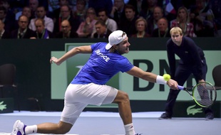 Lucas Pouille s'est sèchement incliné contre David Goffin