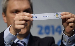 Le tirage au sort des Barrages de la Coupe du monde 2014, le 21 octobre 2013