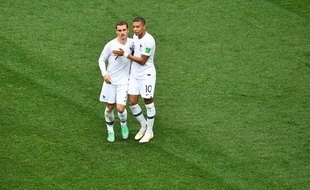 Griezmann, buteur, ne célèbre pas son but