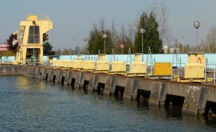 Lusine hydroélectrique du Rohrschollen.