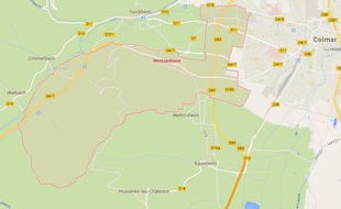 Wintzenheim. Google Maps
