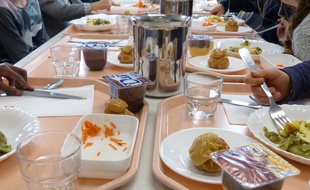Photo d'illustration d'une cantine scolaire à Lyon.
