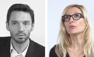 Edouard Bourcieu, de la Commission européenne, et Amélie Canonne, présidente de l’Association internationale des techniciens, experts et chercheurs (Aitec).