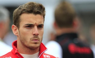 Le pilote français de Maurssia Jules Bianchi, en marge des essais libres du Grand Prix de Monaco, le 22 mai 2014 à Monte Carlo