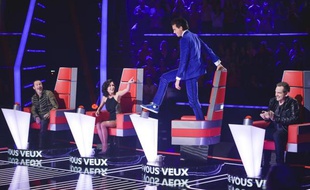 Le jury de la saison 3 de «The Voice»: Florent Pagny, Jenifer, Mika et Garou.
