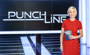 Laurence Ferrari présente l'émission «Punchline».