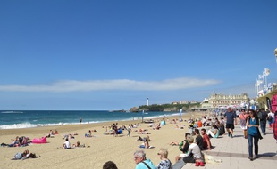 Les vacanciers sont au rendez-vous, mais surtout parce qu'il s'agit d'un week-end prolongé.