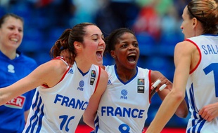 L'ancien joueuse de Nantes Rezé Sarah Michel (à gauche) fait partie du groupe France.