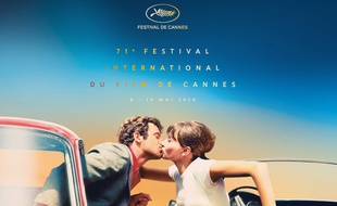 L'affiche de la 71e édition du Festival de Cannes. 