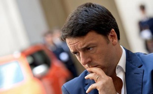 Matteo Renzi le 25 juillet 2014 à Rome