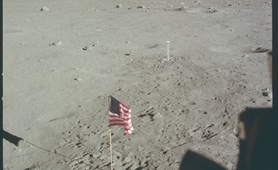 Une photo de la mission Apollo 11 en 1969