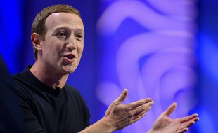 Mark Zuckerberg à Salt Lake City le 31 janvier 2020