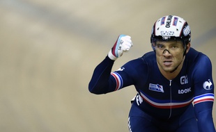 Le Français François Pervis a conservé son titre du keirin jeudi 19 février aux championnats du monde de cyclisme sur piste.