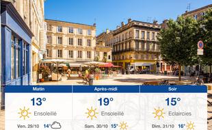 Météo Bordeaux: Prévisions du jeudi 28 octobre 2021