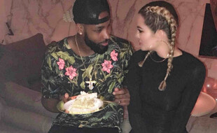 Le basketteur Tristan Thompson et la star de téléréalité Khloe Kardashian