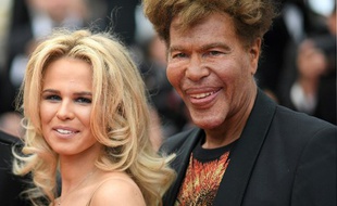 Igor Bogdanov et Julie Jardon à Cannes.