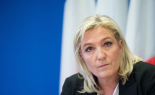 Marine Le Pen à Suresnes le 16 janvier 2015.