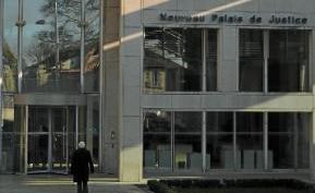 Le palais de justice de Montpellier.
