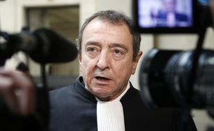 Patrick Maisonneuve, l'avocat de la société de communication de Bygmalion, le 18 février2014.