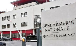 Les locaux de la gendarmerie, dans le 10e, où Alexandre Guérini a été entendu.